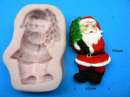 Santa and Tree Silicone Mould